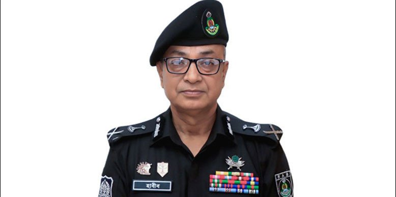 র‍্যাবের মহাপরিচালক আহসান হাবীবের দায়িত্ব গ্রহণ